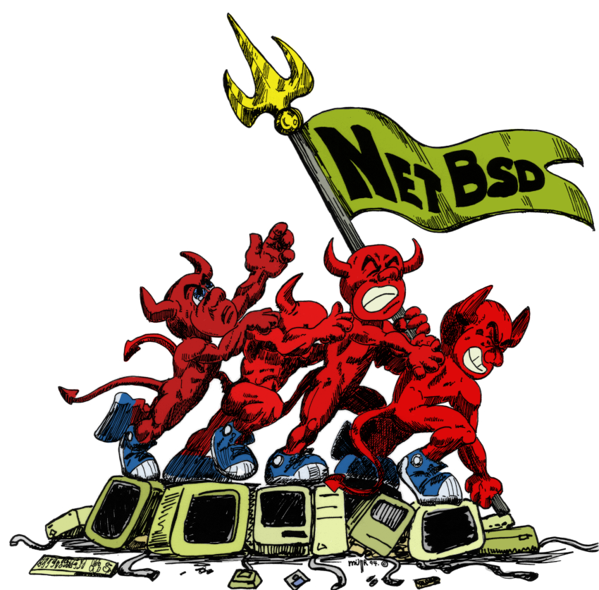 NetBSD old logo